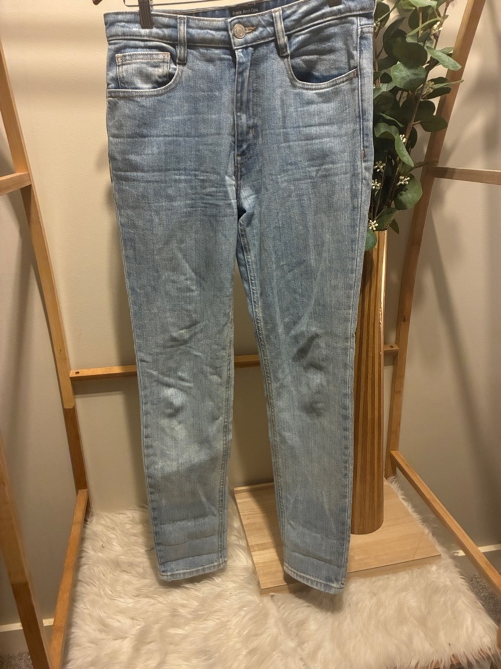 Frank and Oak Light Blue Woman’s Denim Jeans